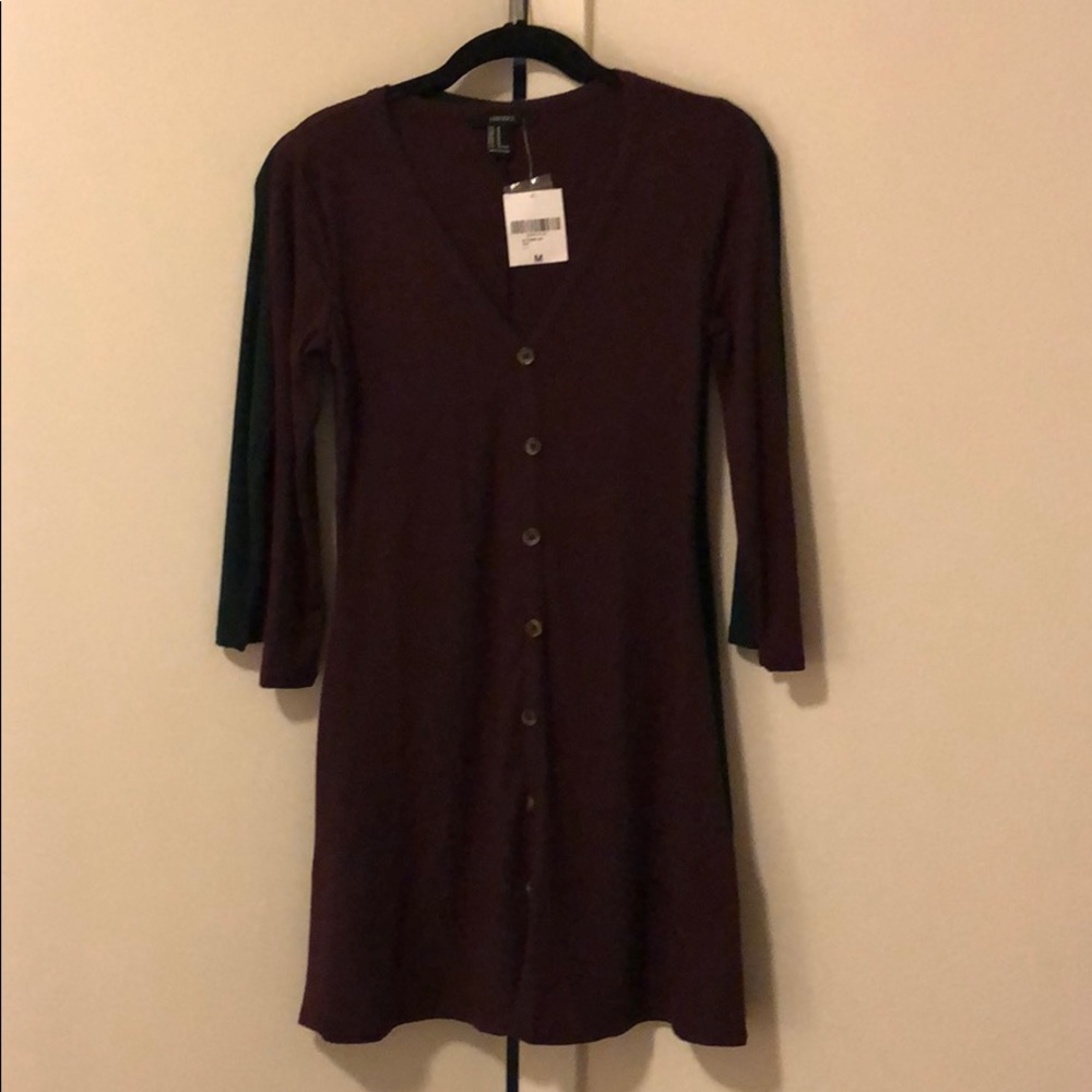 Button Ribbed A-line (2 Dresses) - Picture 7 of 8